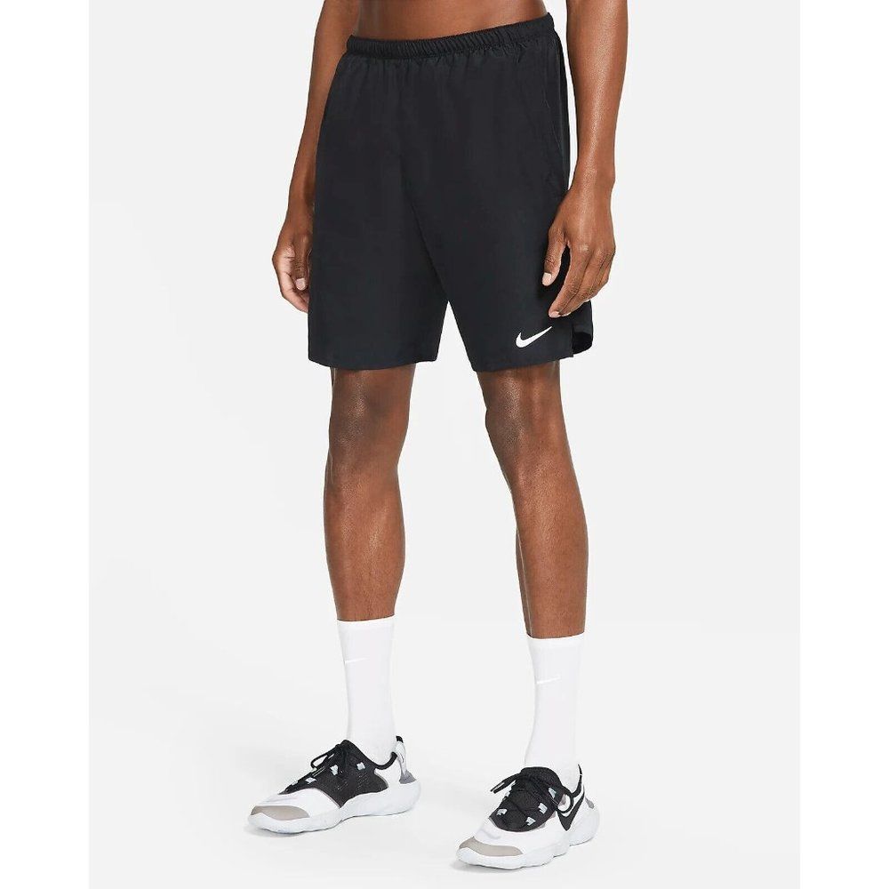 Nike Men's Black Dri-Fit Drawstring Breathe Running‎ Athletic Shorts XL